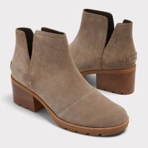 Sorel Cate Cut Out Boots - Ash Brown - NWOT - Never Worn